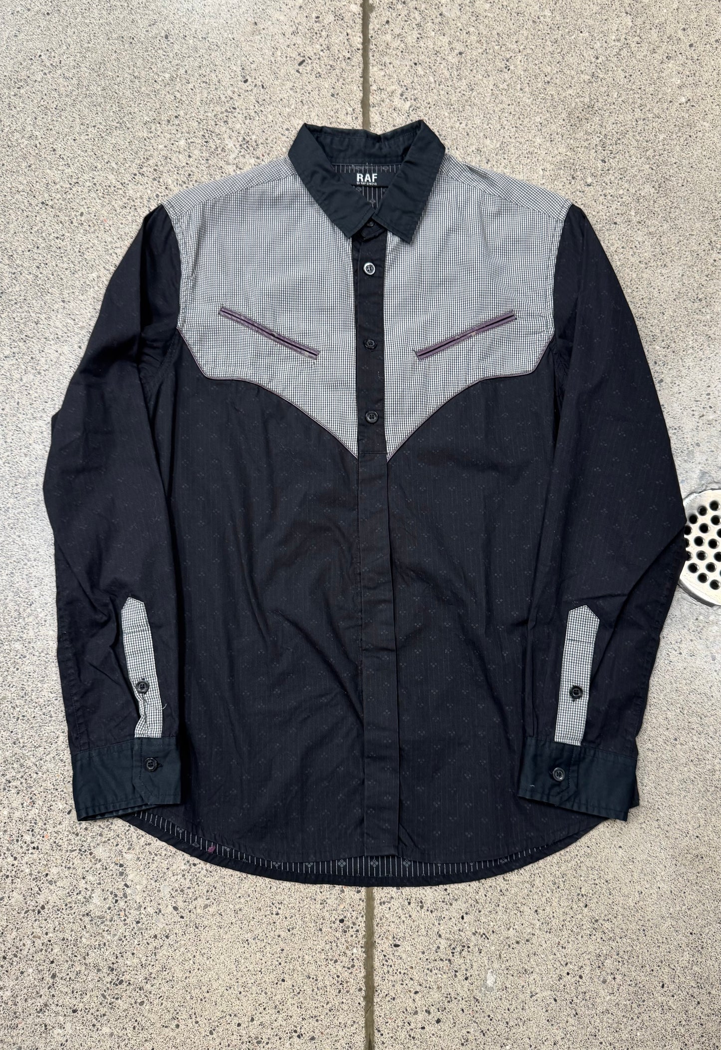 SS2005 RAF by Raf Simons Western Detail Button Up Shirt