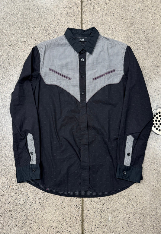 SS2005 RAF by Raf Simons Western Detail Button Up Shirt