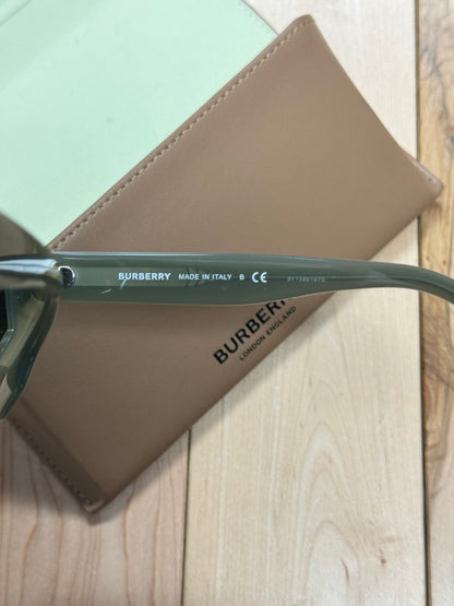 Burberry Green ‘Cat Eye’ Sunglasses