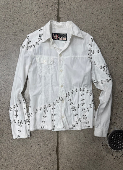 SS2003 Jean Paul Gaultier ‘Piercing’ Button Down Shirt