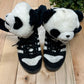 2011 Jeremy Scott x Adidas ‘Panda’ High Top Sneakers