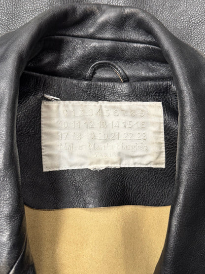 AW2012 Maison Margiela x H&M ‘Unfinished’ Leather Jacket