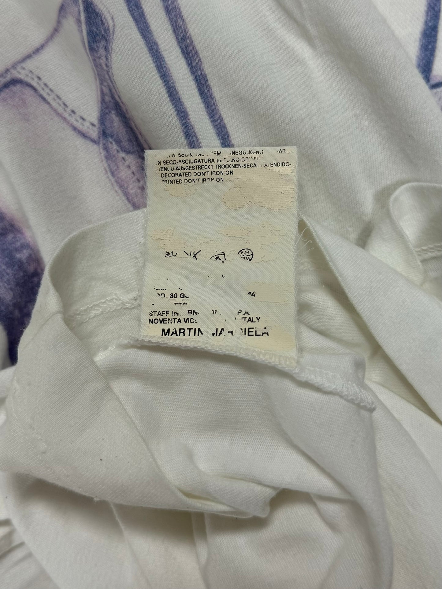 SS2007 Maison Margiela ‘GAT’ Trompe L’œil T-Shirt