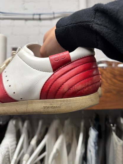 2005 Dior Homme by Hedi Slimane Leather ‘B12’ Low Top Sneakers