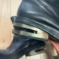 Dirk Bikkembergs Metal Handle/Heel Black Leather Boots