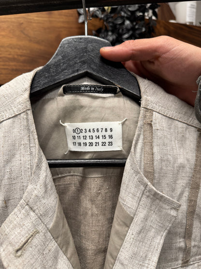 Maison Margiela ‘Tape Seam’ Unfinished Zip-Up Vest