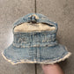Kapital ‘Old Man & The Sea’ Sashiko Repaired Denim Bucket Hat