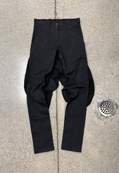 Rick Owens DRKSHDW ‘Skirted’ Black Skinny Jeans