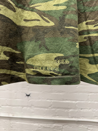 Vintage 90s Chrome Hearts Camo ‘Pocket Logo’ Cross