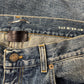 2015 Saint Laurent by Hedi Slimane ‘D02’ Distressed Blue Skinny Denim