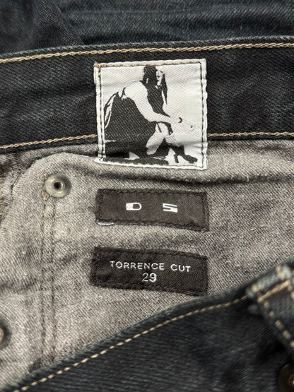 Rick Owens DRKSHDW Raw Blue ‘Torrence Cut’ Denim