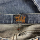 W&LT by Walter Van Beirendonck Boot Cut Washed Blue Denim