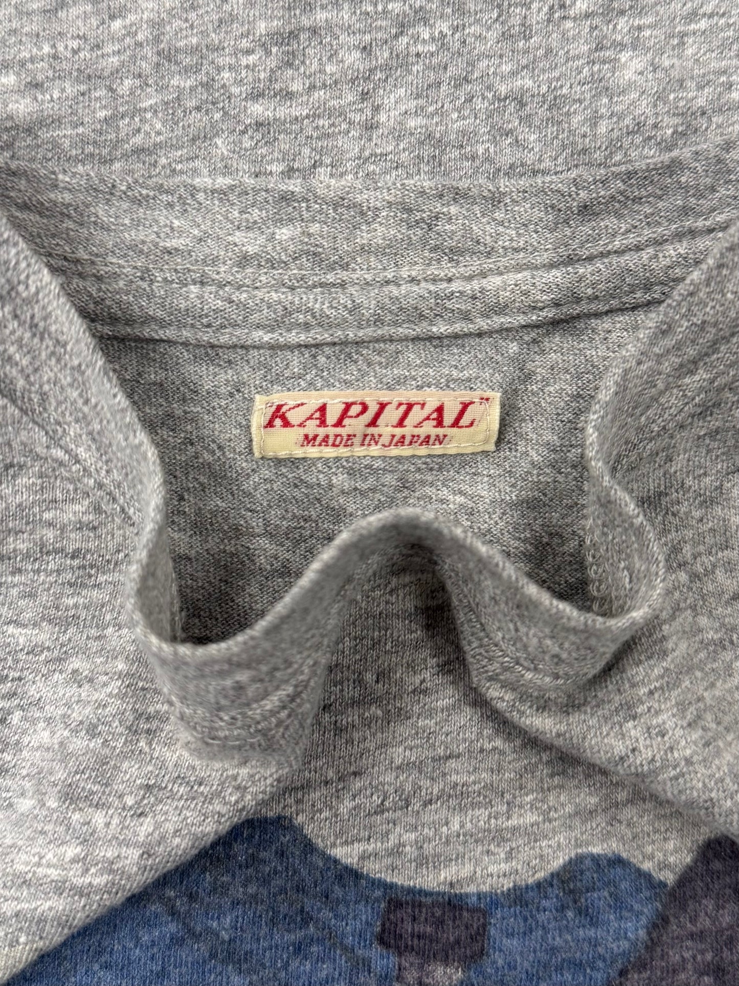 Kapital ‘T-Shirts’ Heather Grey Graphic Tee