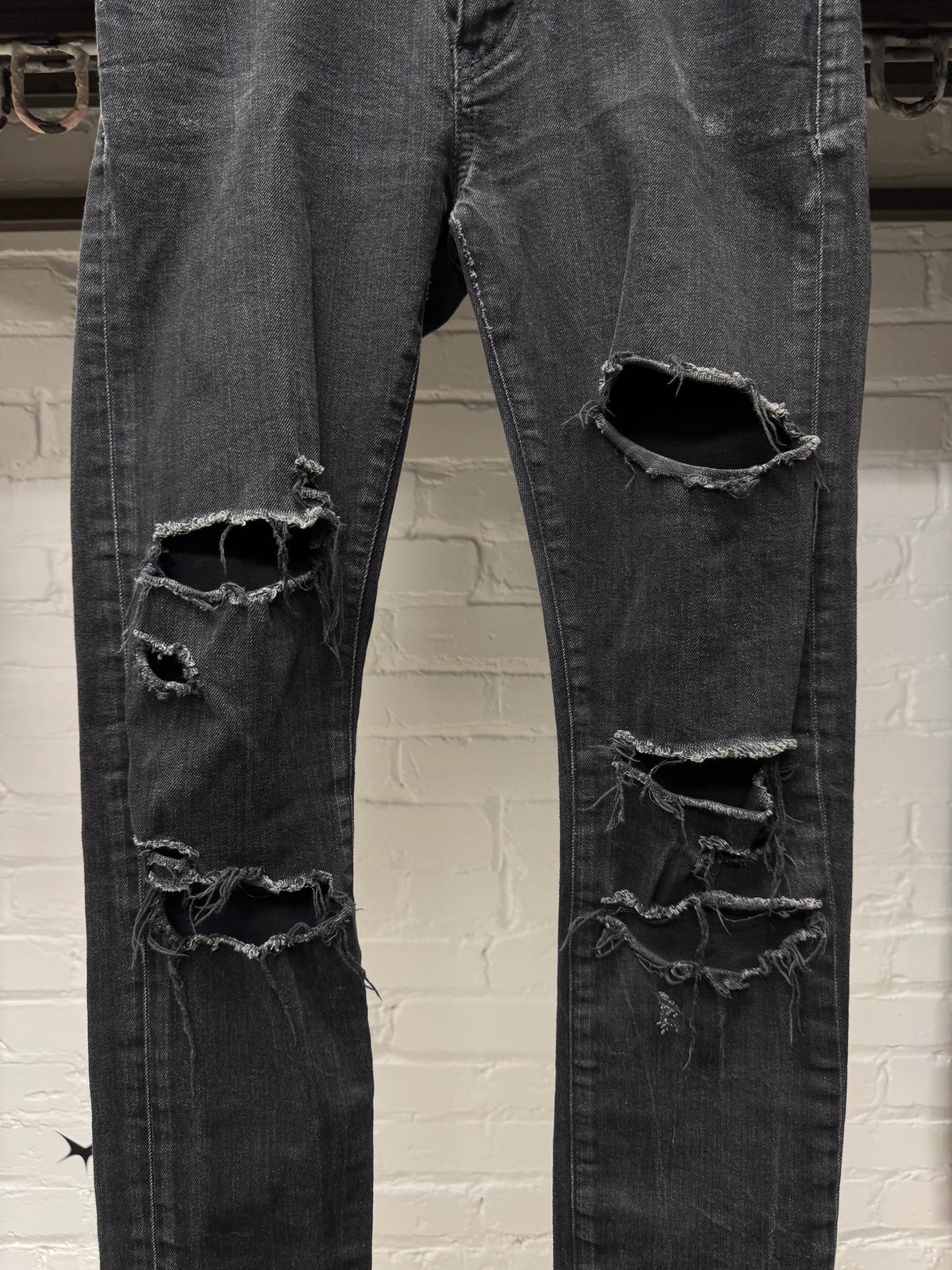 2015 Saint Laurent by Hedi Slimane ‘D02’ Crash Denim