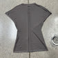 AW2019 Rick Owens ‘Larry’ Cashmere  V-Shape ‘Dust’ Cashmere Top