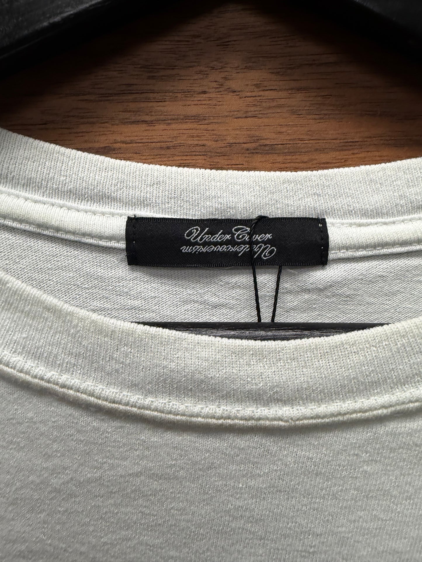 Undercover ‘Mud Rug’ White Short Sleeve Cotton T-Shirt