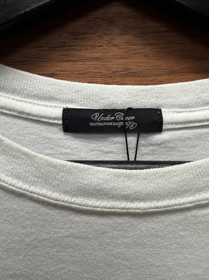 Undercover ‘Mud Rug’ White Short Sleeve Cotton T-Shirt