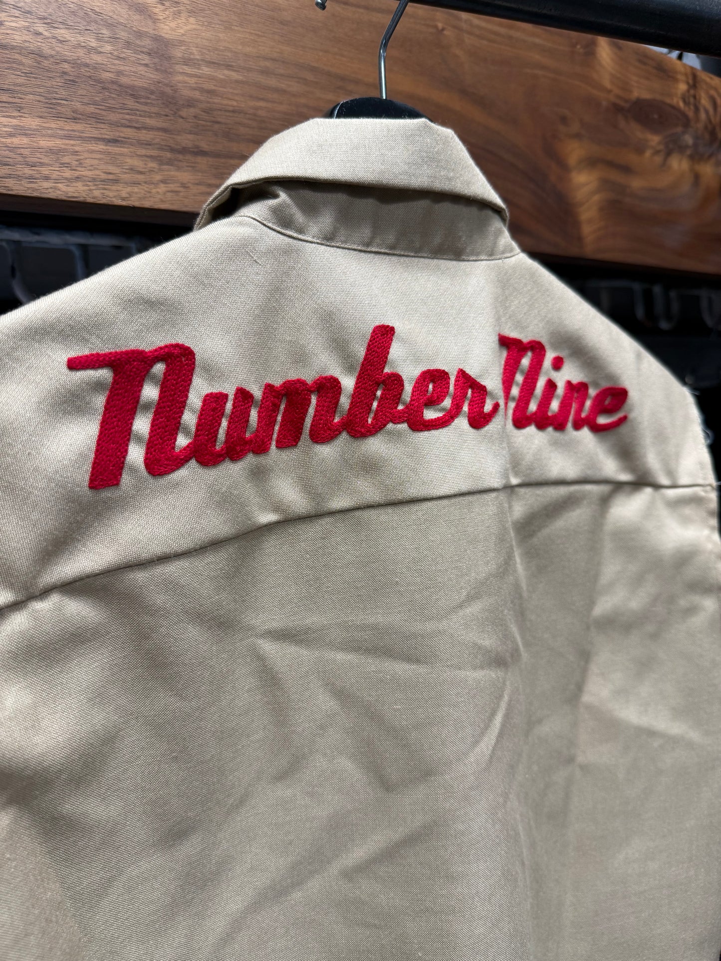 SS2000 Number (N)ine ‘Mechanic’ Cutoff Patch Button Down Shirt