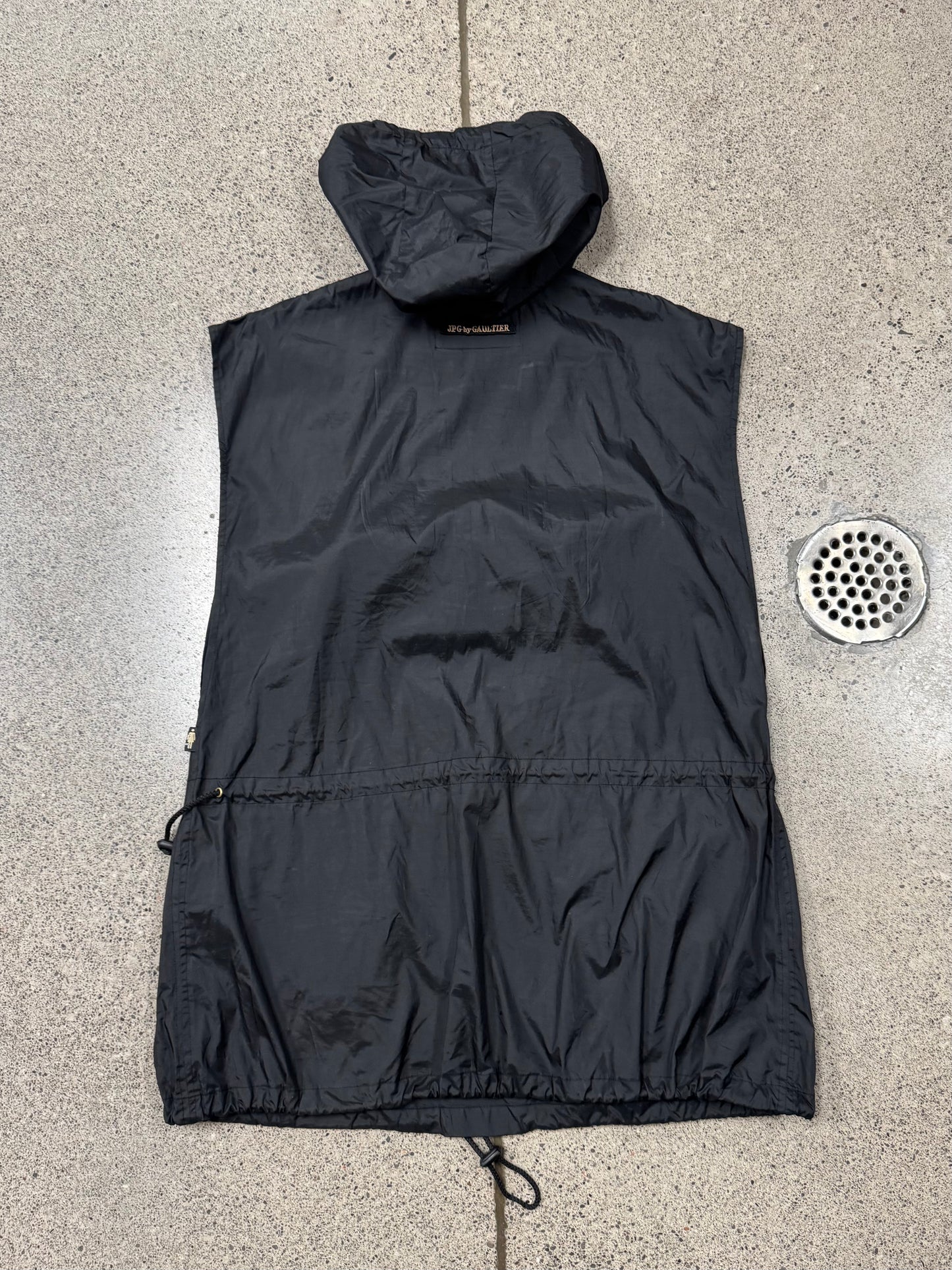 Vintage Jean Paul Gaultier Nylon ‘Parachute’ Hooded Cargo Vest