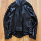 14th Addiction ‘Double Zip’ Lambskin Leather Riders Jacket