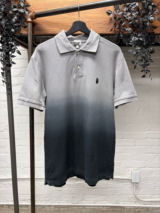 2007 Bape ‘Gradient Dip’ Embroidered Logo Polo