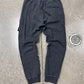 Stone Island Grey Badge Logo Sweatpants