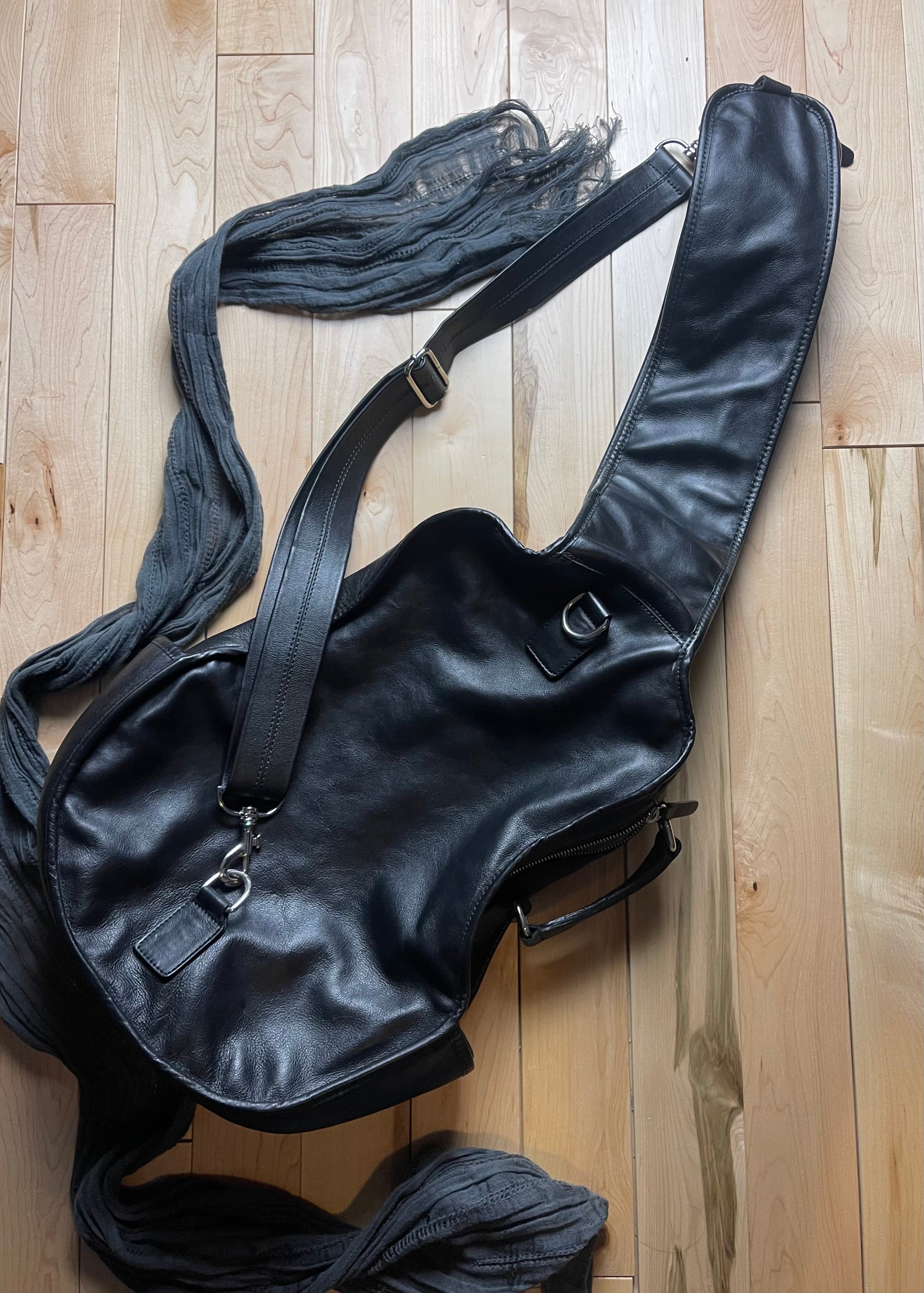 2012 Maison Margiela Leather 'Weekender' Guitar Bag – Alex Maxamenko