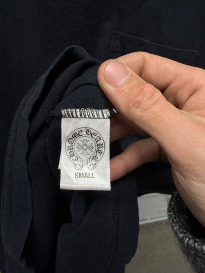 Chrome Hearts Chrome Hearts ‘Eye Chart’ Black Graphic T-Shirt