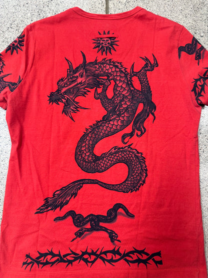 SS1996 Jean Paul Gaultier Homme ‘Safe Sex Forever’ Tattoo T-Shirt