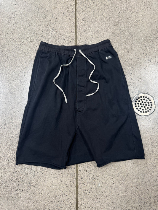 Rick Owens DRKSHDW ‘Pod’ Drawstring Drop Crotch Shorts