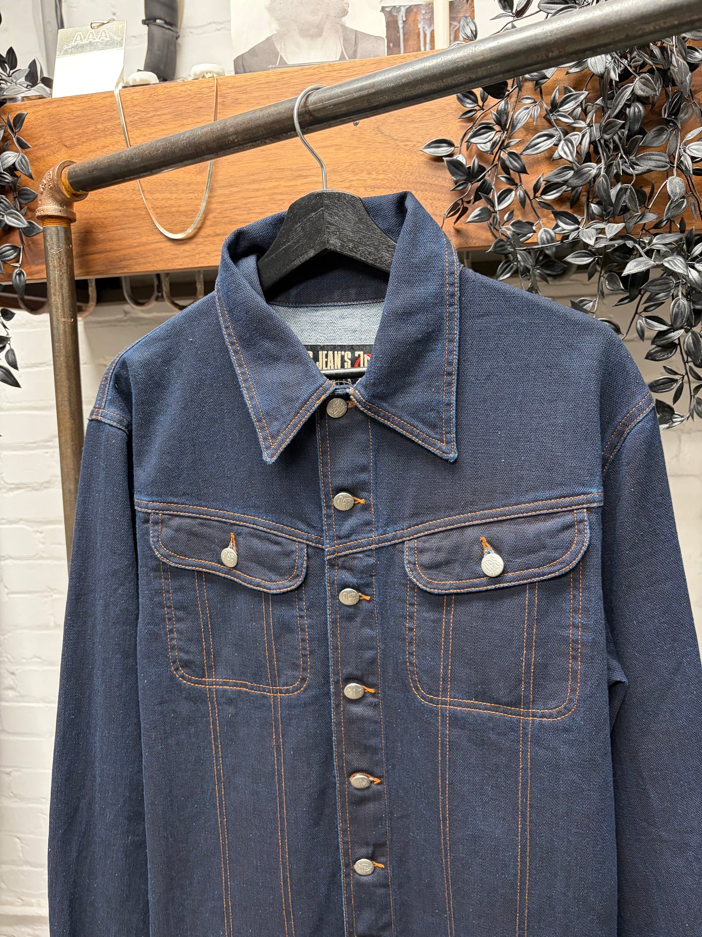 Vintage Jean Paul Gaultier ‘JPG Jeans’ Long Denim Jacket