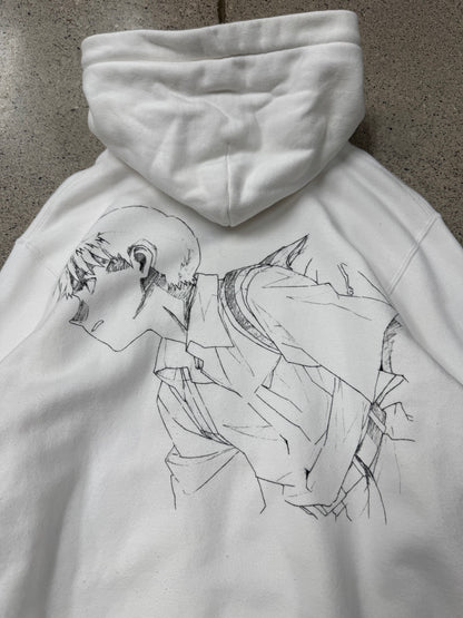 AW2021 Undercover x Evangelion ‘Shinji Don’t Run Away’ Hoodie