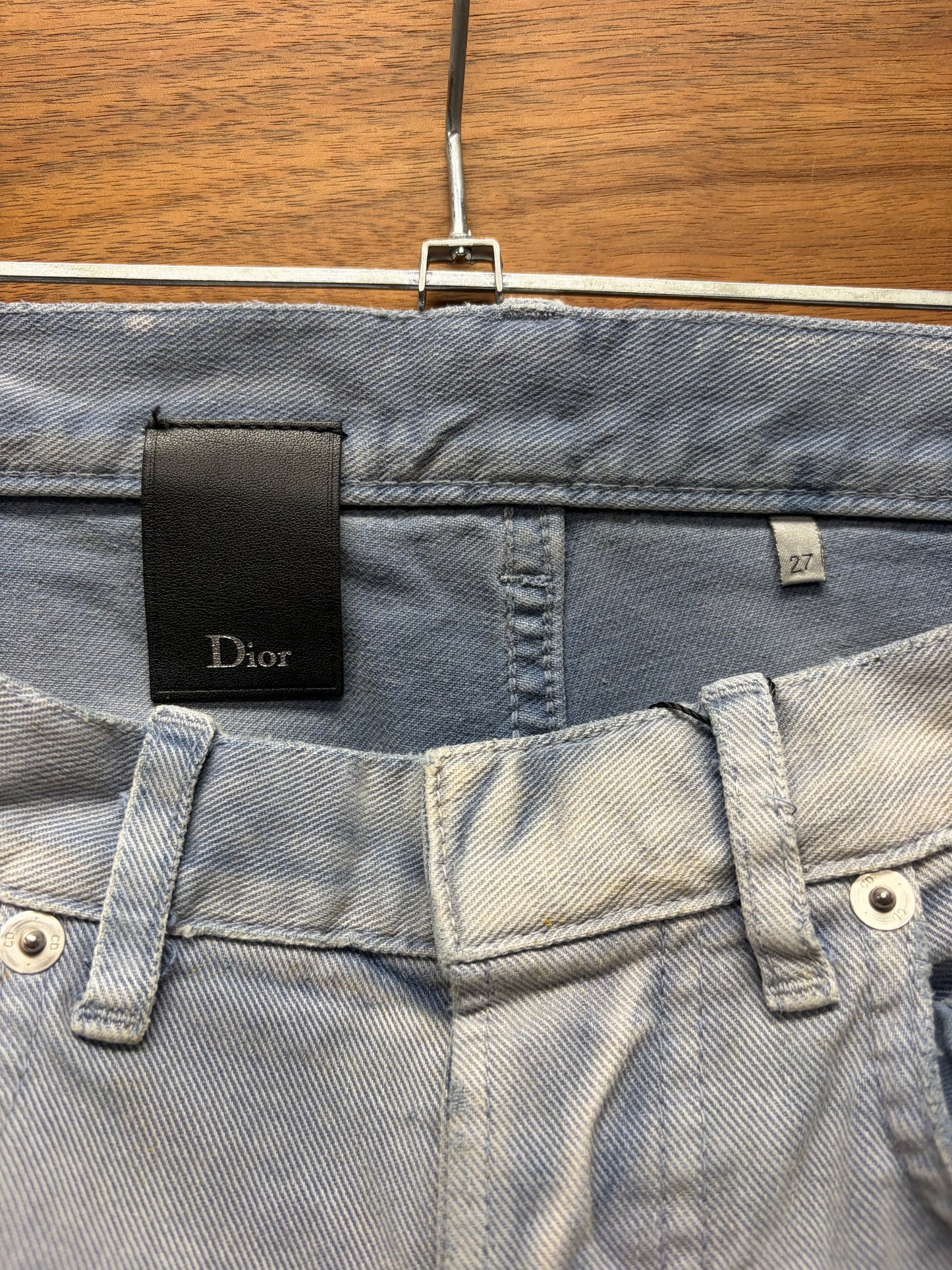 SS2013 Dior Homme ‘Ice Blue’ Skinny Jeans