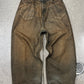 Acne Studios ‘Super Baggy’ Mud Wash Brown Denim