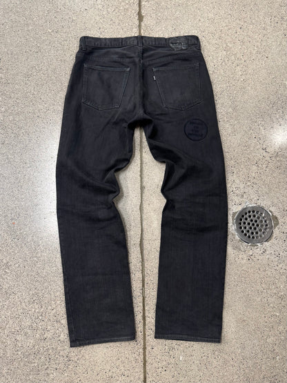 AW2004 Number (N)ine ‘Give Peace A Chance’ Patchwork Denim