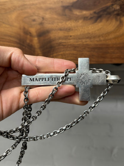 Chrome Hearts ‘Mapplethorpe’ XL Solid 925 Silver Jumbo Cross