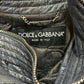 Dolce & Gabbana ‘Eel Leather’ Runway Panelled Blue Jacket