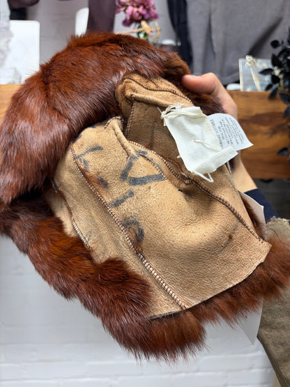 AW1997 Maison Martin Margiela x Bless Genuine Red Fur Wig