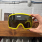 Rick Owens ‘Kreister’ Yellow Shield Visor Sunglasses