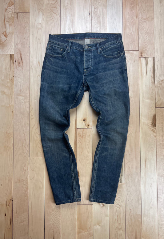 Burberry Washed Indigo Blue Slim Skinny Denim