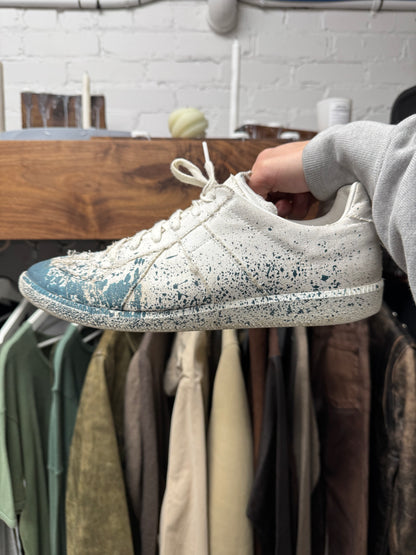 Maison Margiela ‘G.A.T.’ Paint Splattered Sneakers