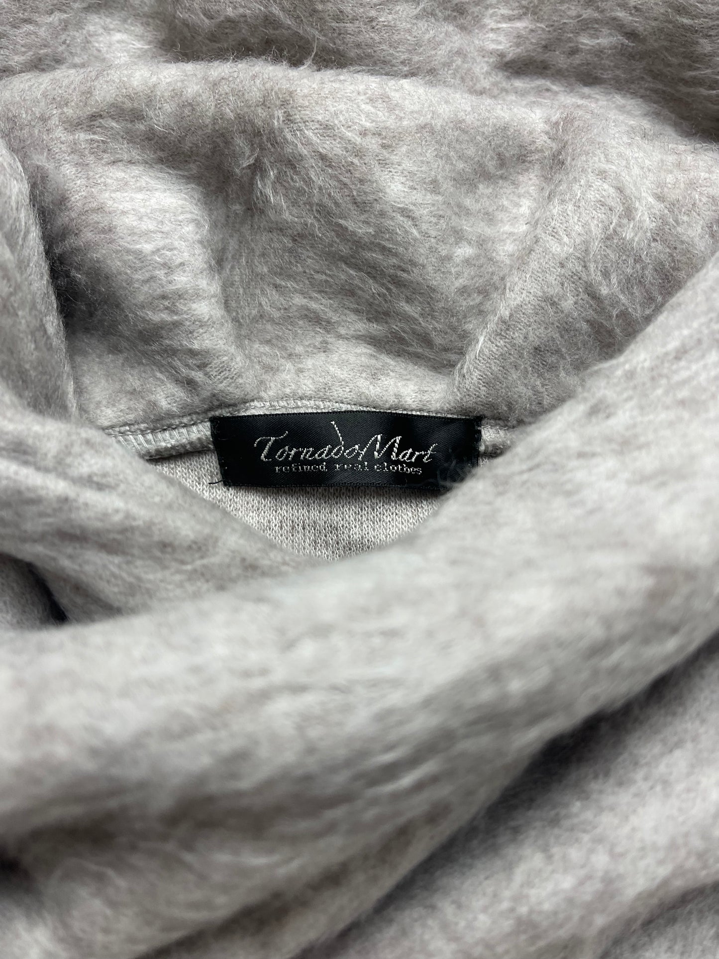 Tornado Mart Shawl Neck Hooded Sweater