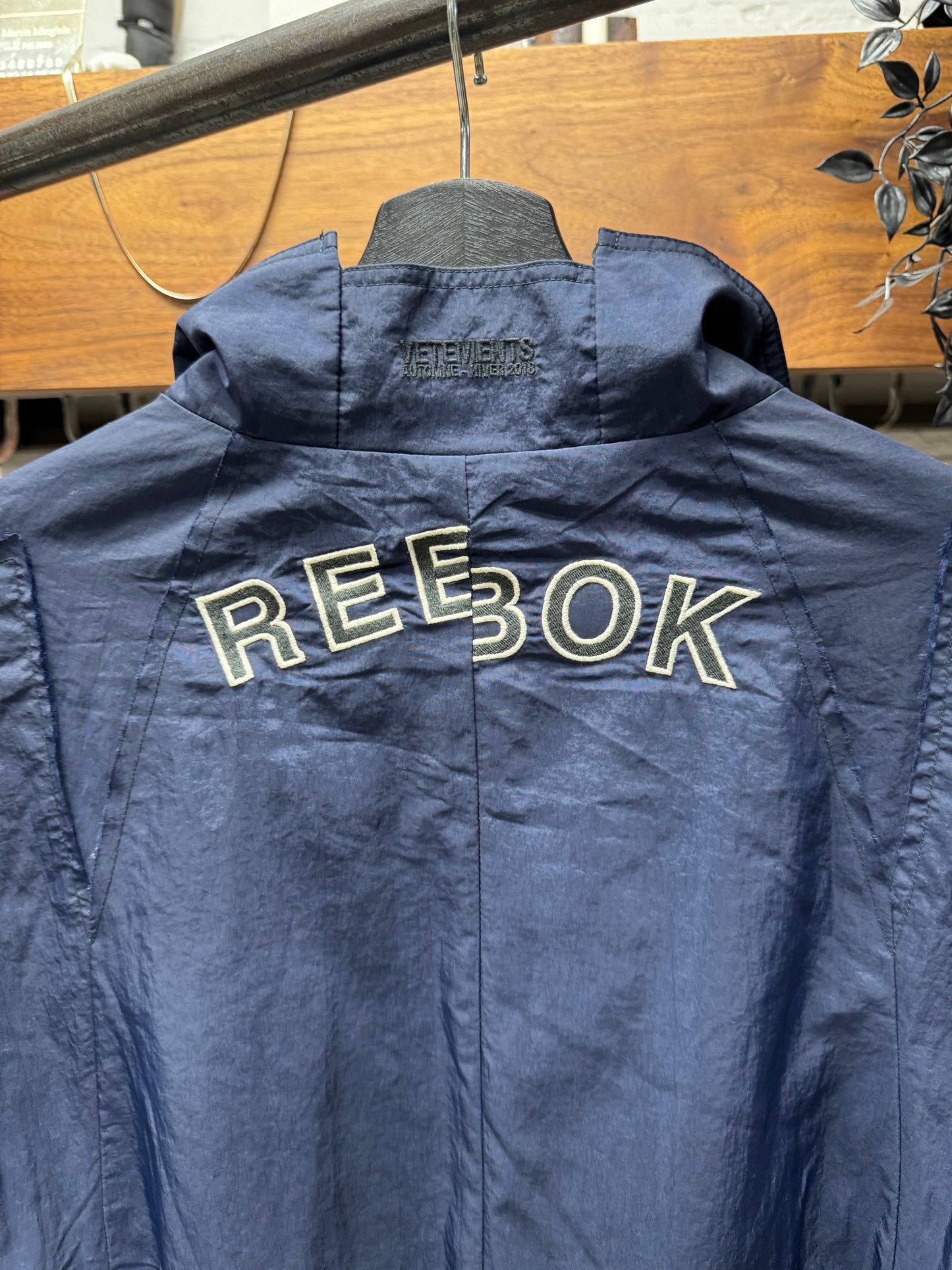 AW2018 Vetements x Reebok Reconstructed Windbreaker Jacket
