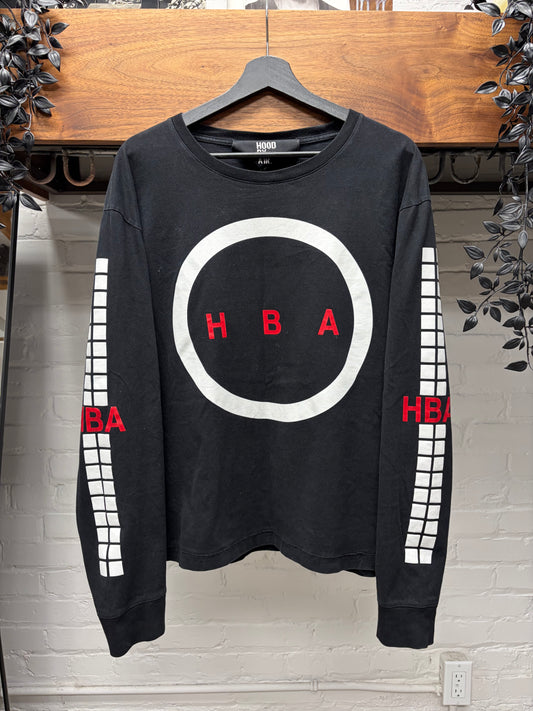 Hood by Air ‘Detroit Orgy’ Black Long Sleeve T-Shirt