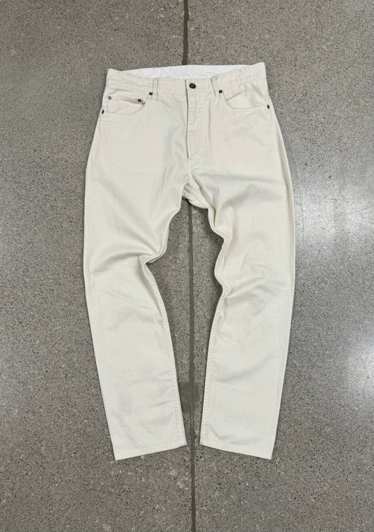 Engineered Garments White Bootcut Denim