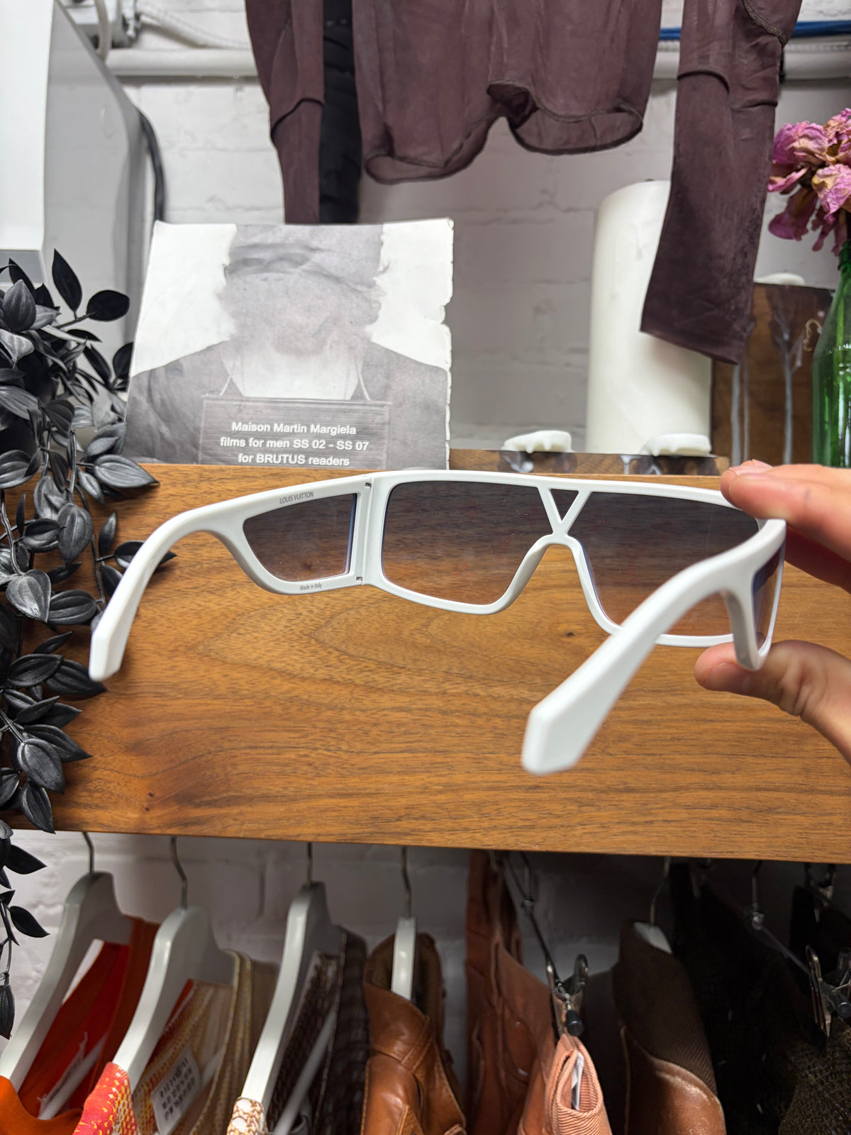 SS2021 Louis Vuitton by Virgil Abloh ‘Sideway’ Blue Monogram  Sunglasses