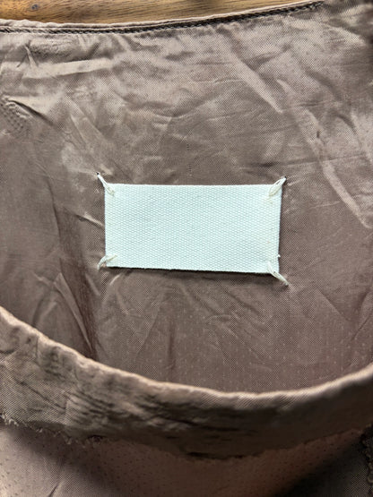 SS2006 Maison Martin Margiela ‘Blank Tag’ Raw Hem Silk Skirt