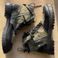 14th Addiction Military Bag Reconstructed Combat Boots