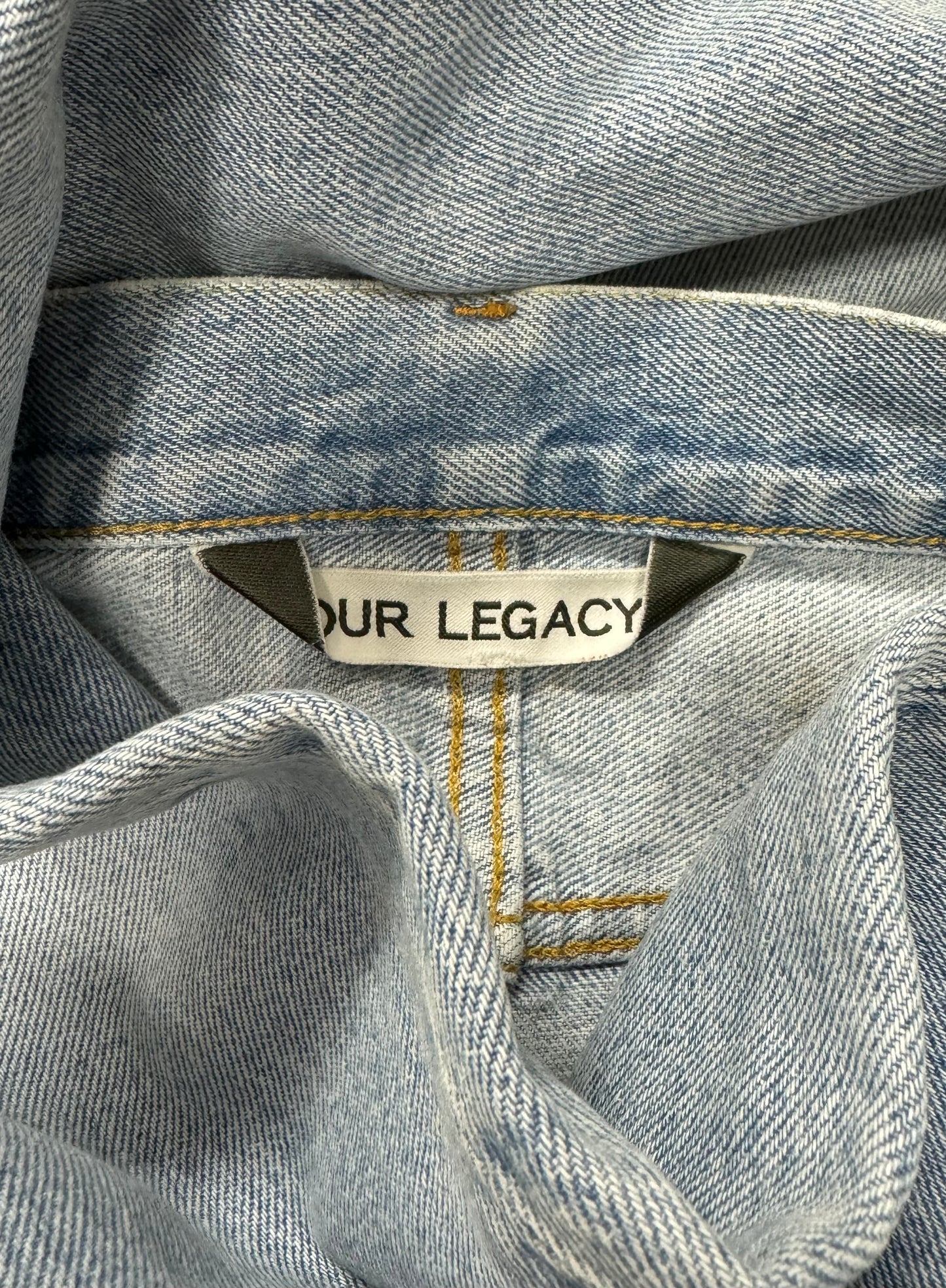 Our Legacy Light Wash Blue Boot Cut Denim