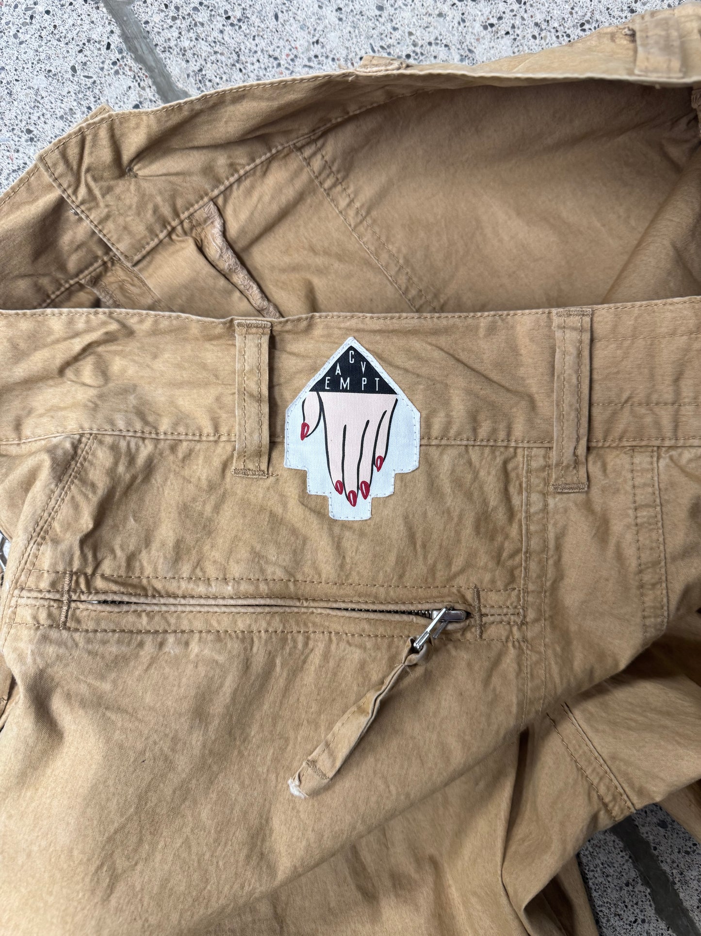 Cav Empt Straight Leg ‘Hand’ Pants